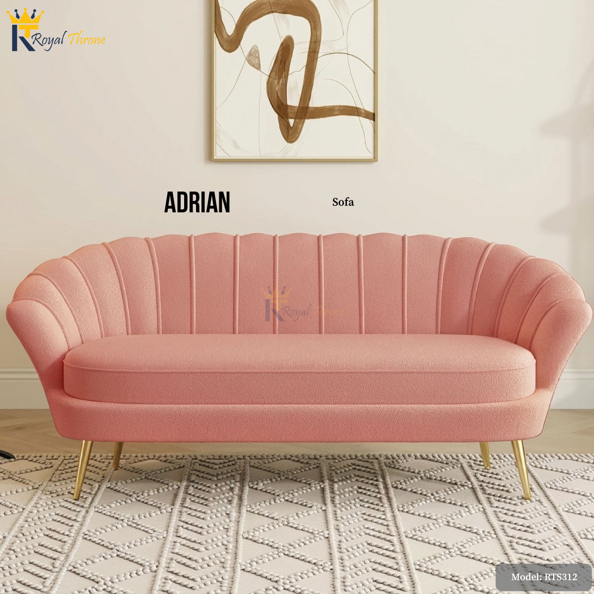 Adrian- Wooden Sofa | RTS312 Main image