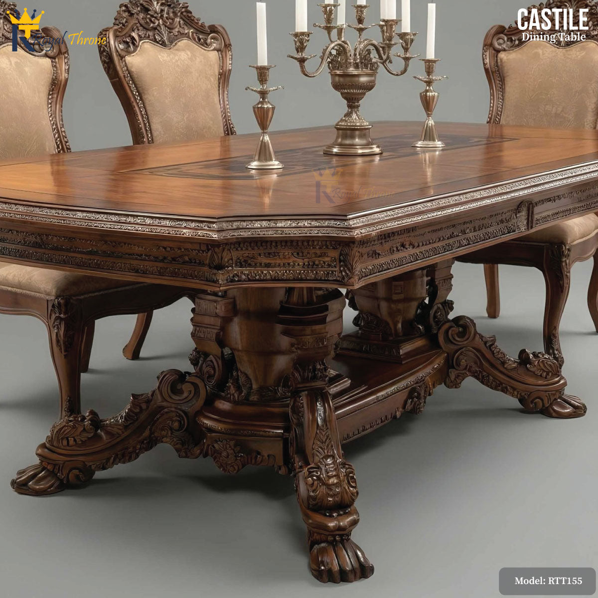 Castile- Wooden Dining Table | RTT155