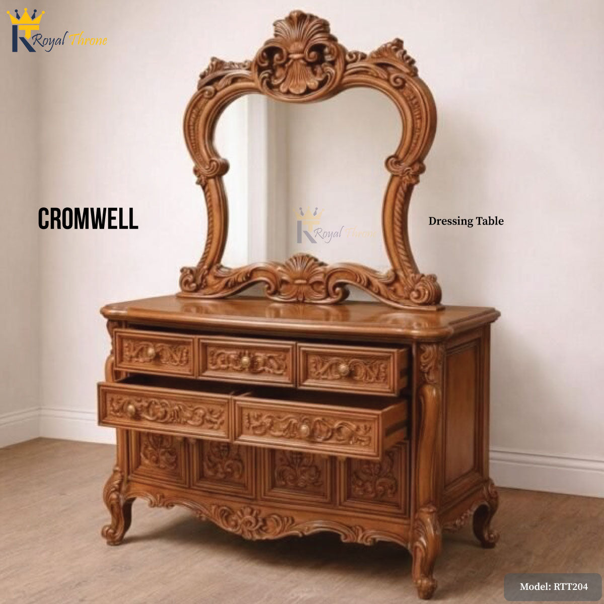 Cromwell- Wooden Dressing Table | RTT204