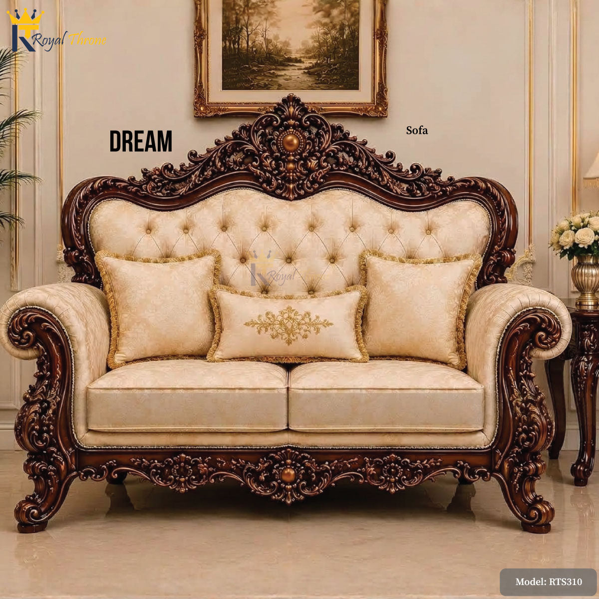 Dream- Wooden Sofa | RTS310 Secondary image