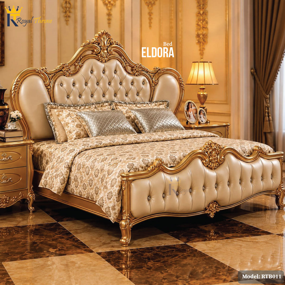 Eldora- Wooden Bed | RTB011