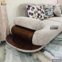 Elegant- L-shaped Wooden Sofa | RTS319