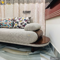 Elegant- L-shaped Wooden Sofa | RTS319