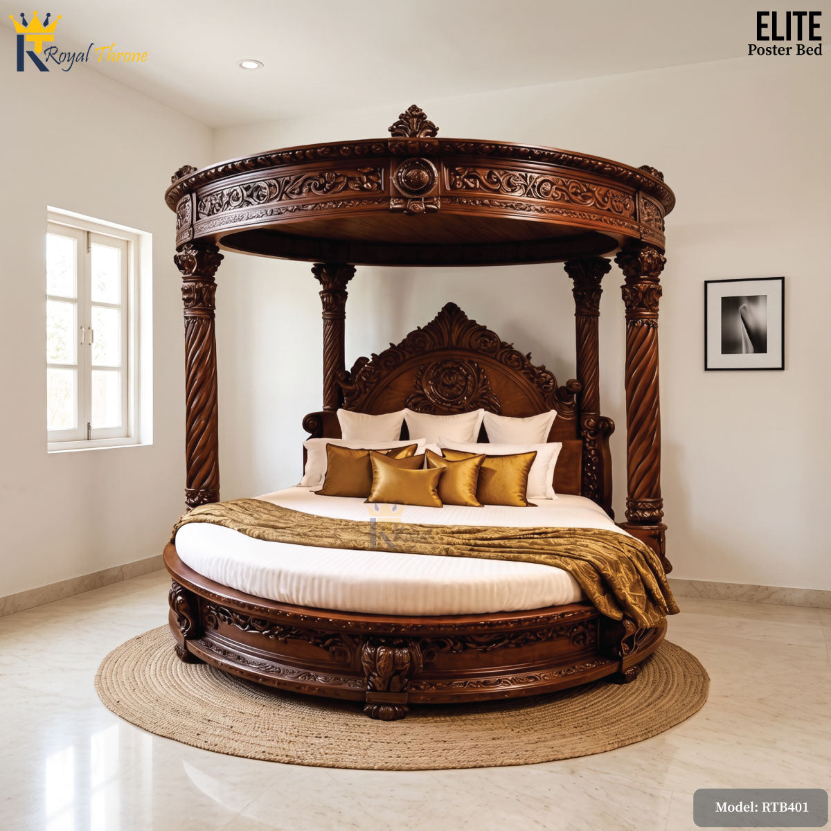 Elite- Poster Bed | RTB401 Secondary image