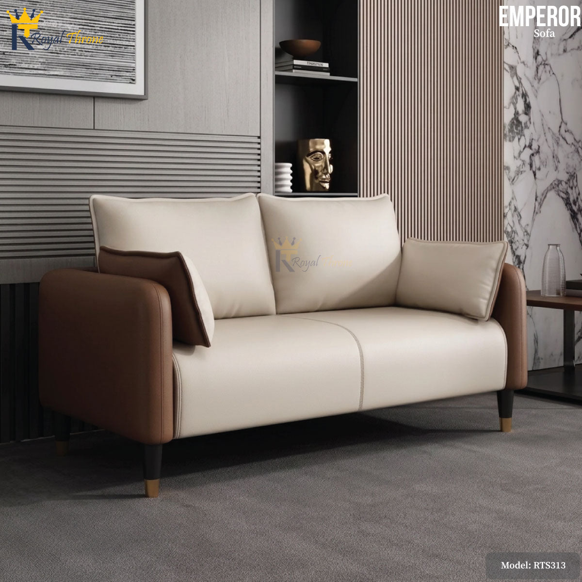 Emperor- Wooden Sofa | RTC313 Secondary image