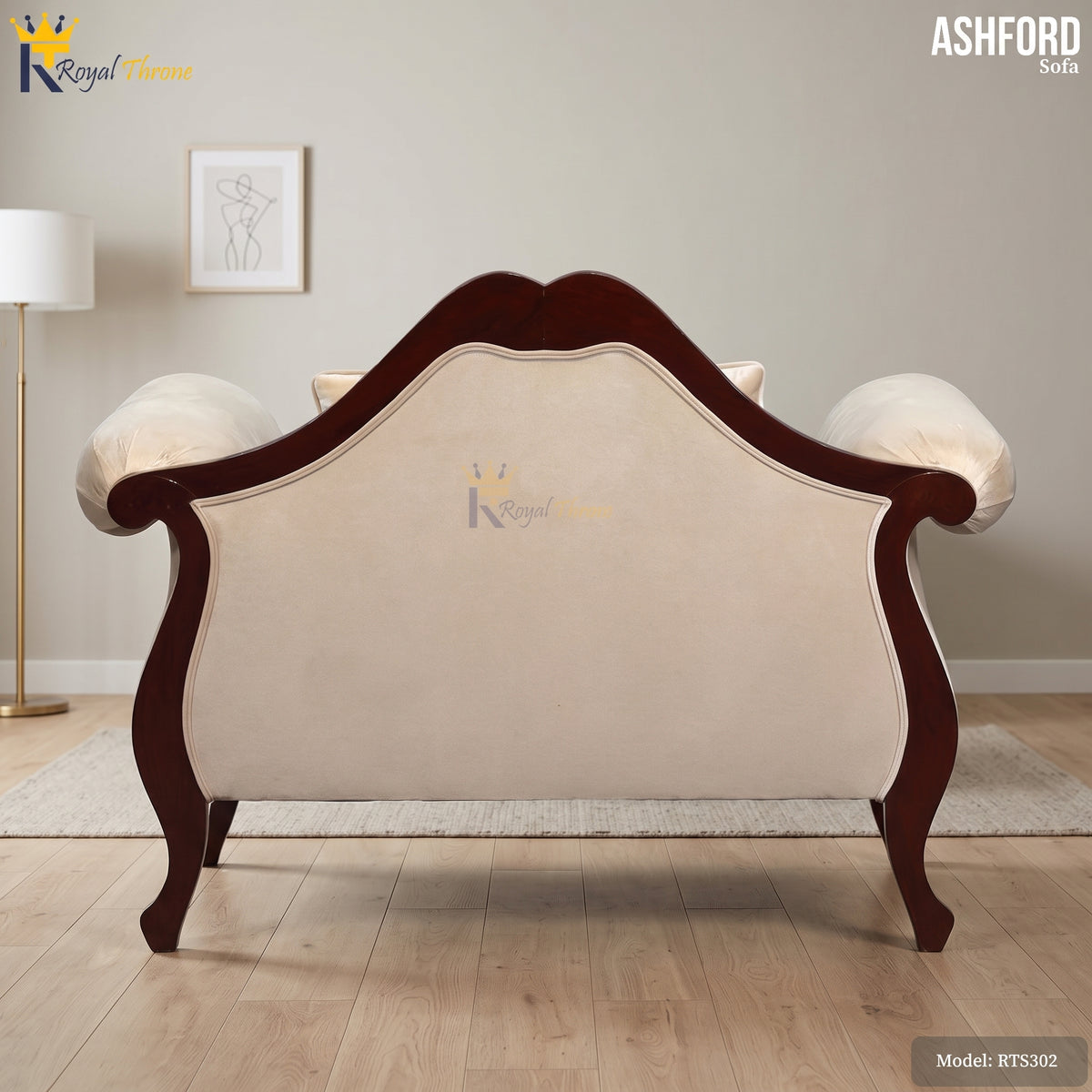 Ashford Wooden Sofa | RTS302