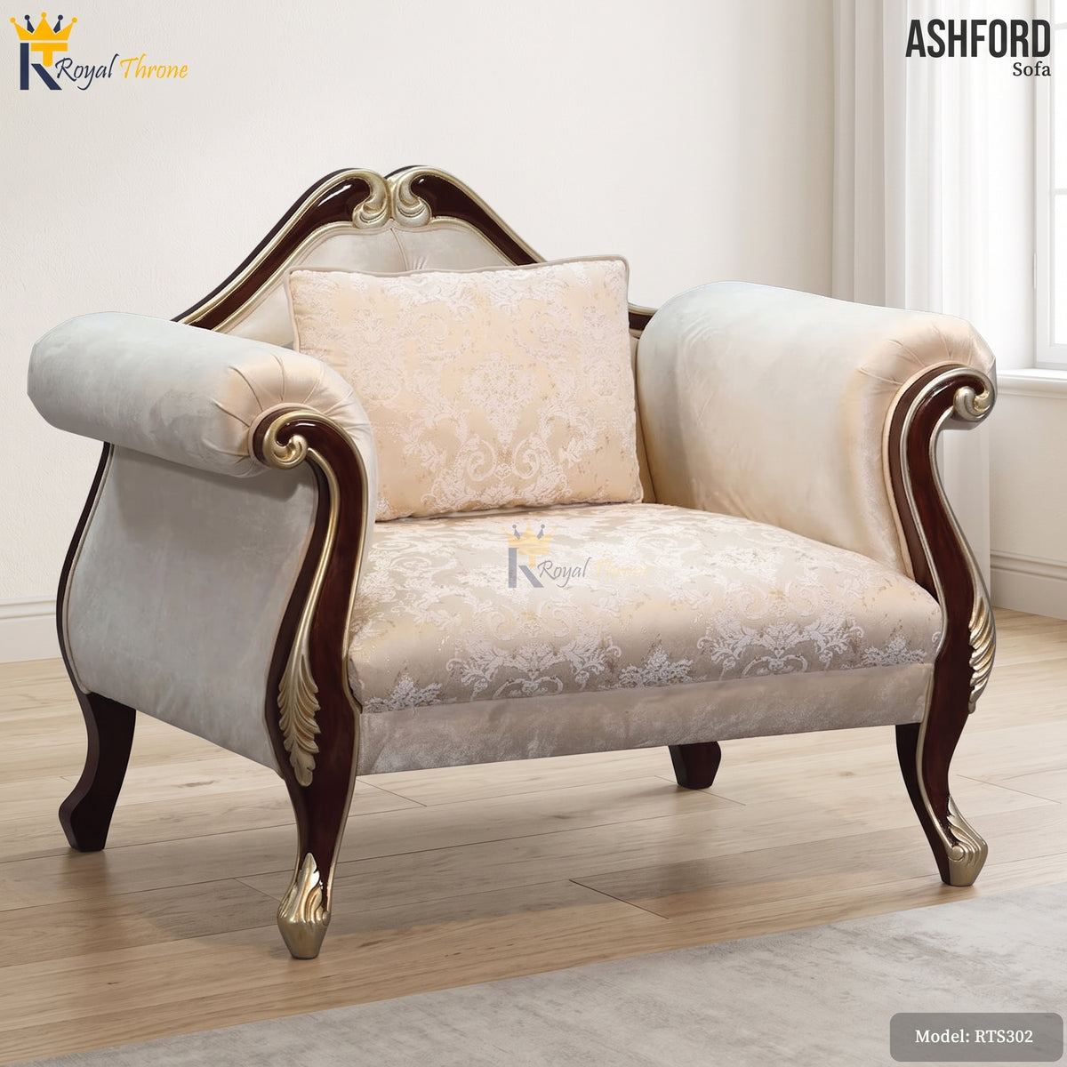 Ashford Wooden Sofa | RTS302