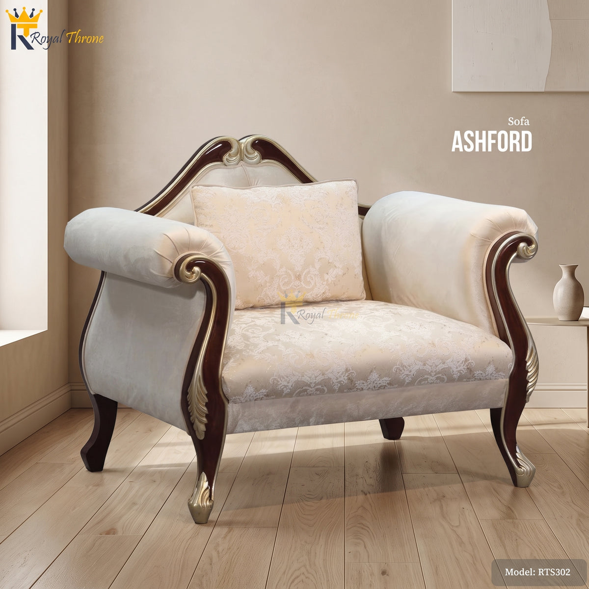 Ashford Wooden Sofa | RTS302