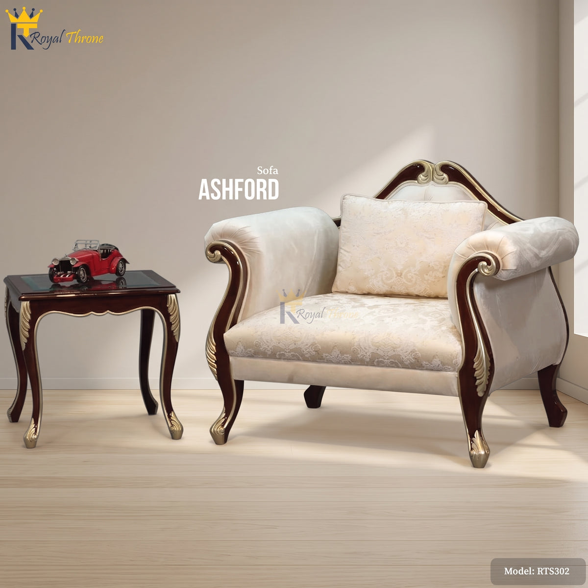 Ashford Wooden Sofa | RTS302