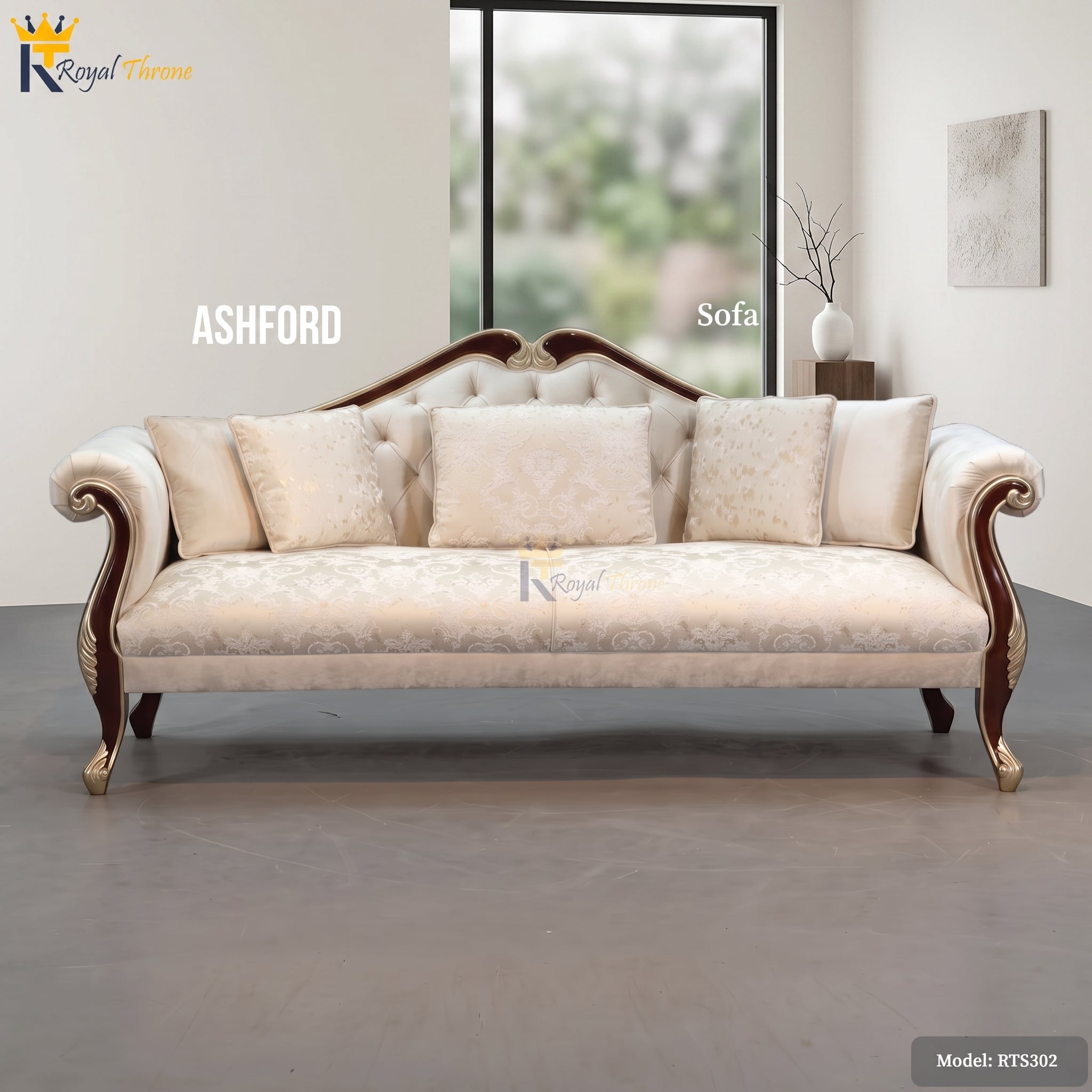 Ashford Wooden Sofa | RTS302 Secondary image