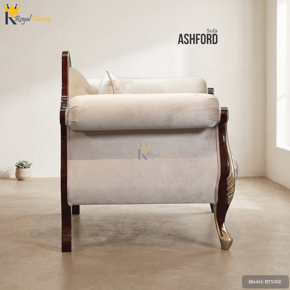 Ashford Wooden Sofa | RTS302