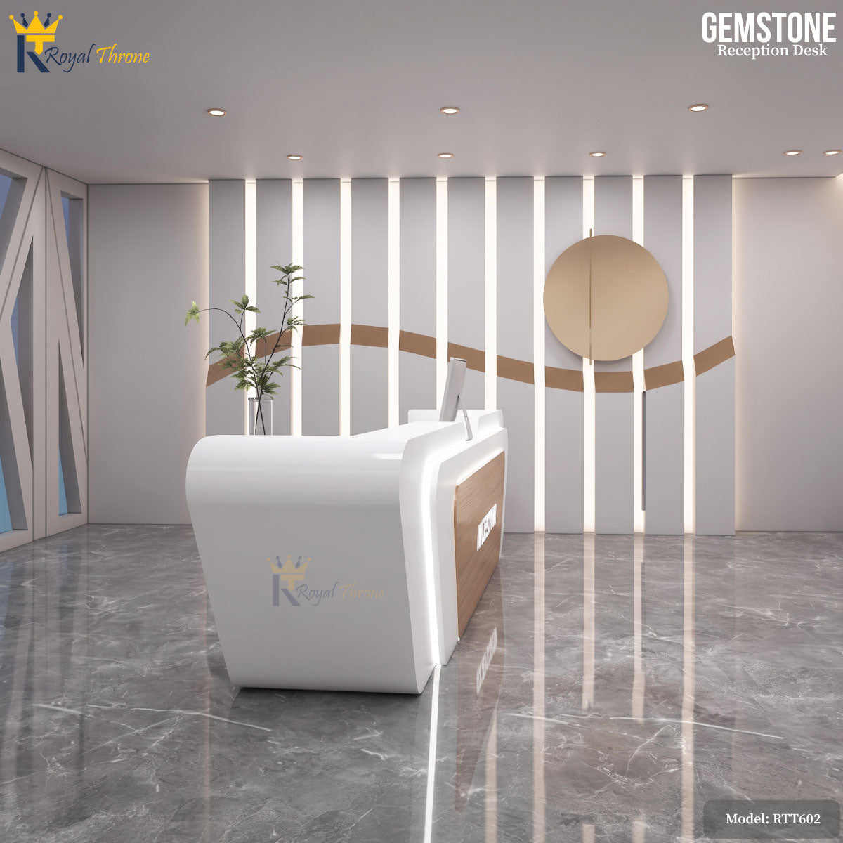 Gemstone- Reception Desk | RTT602
