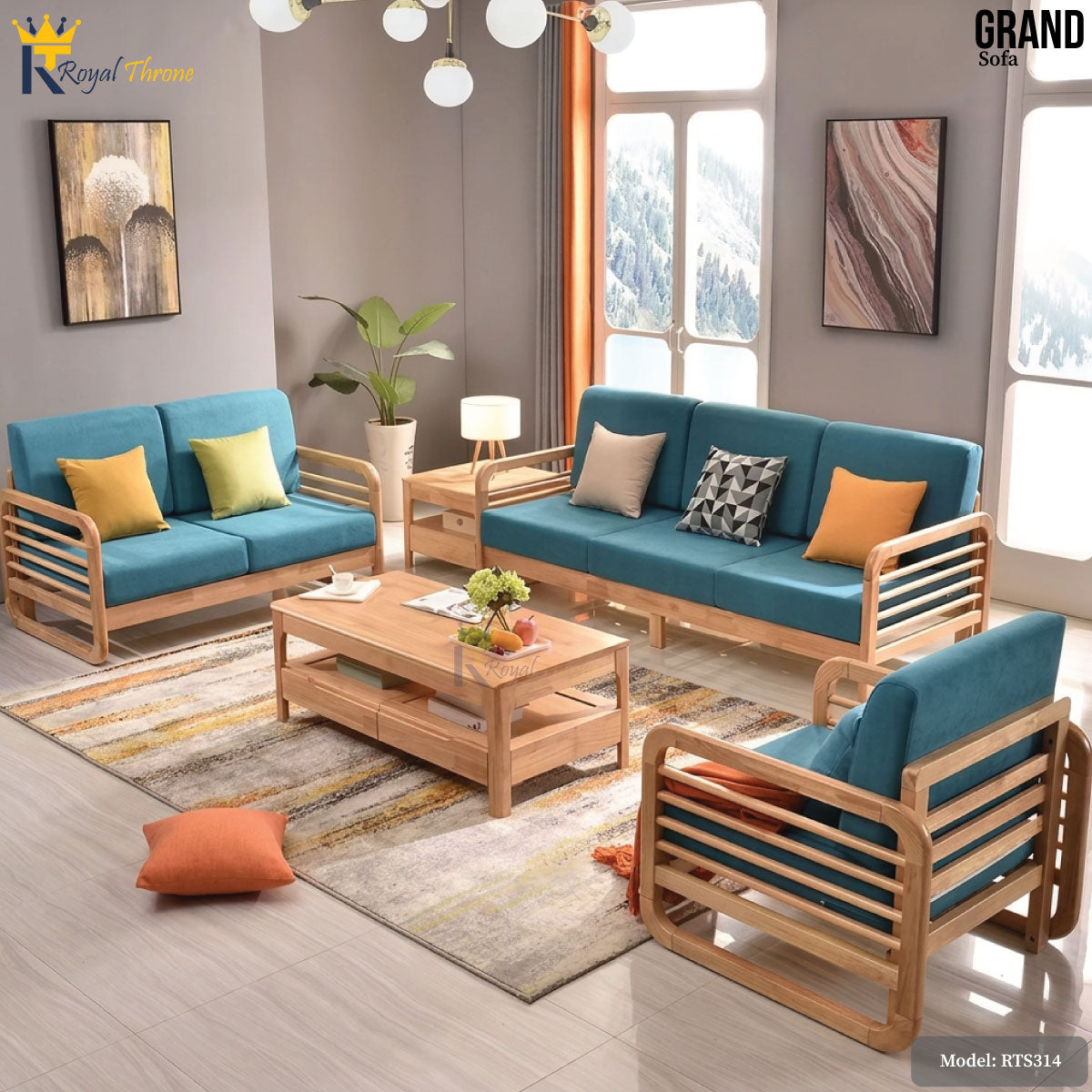 Grand- Wooden Sofa | RTC314 Main image