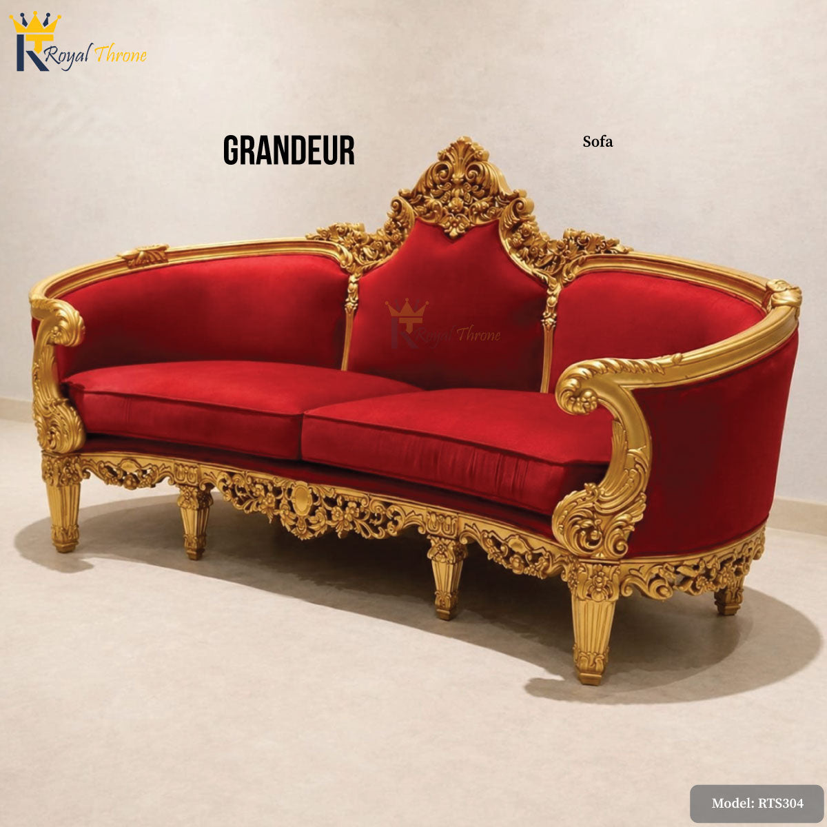 Grandeur- Wooden Sofa | RTS304 Secondary image