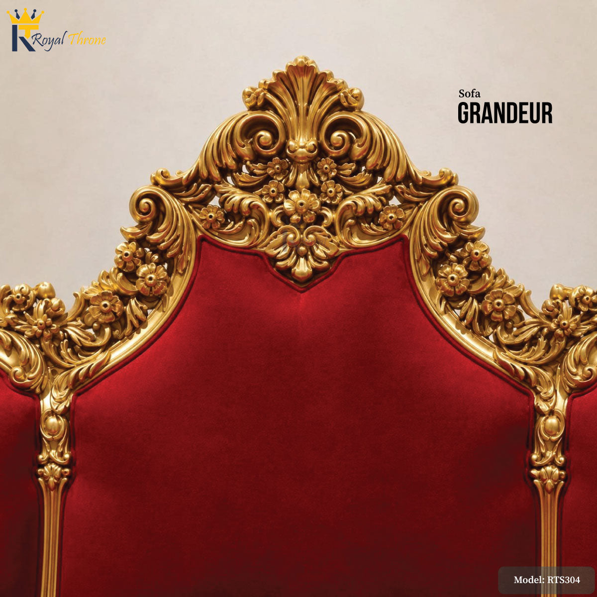 Grandeur- Wooden Sofa | RTS304