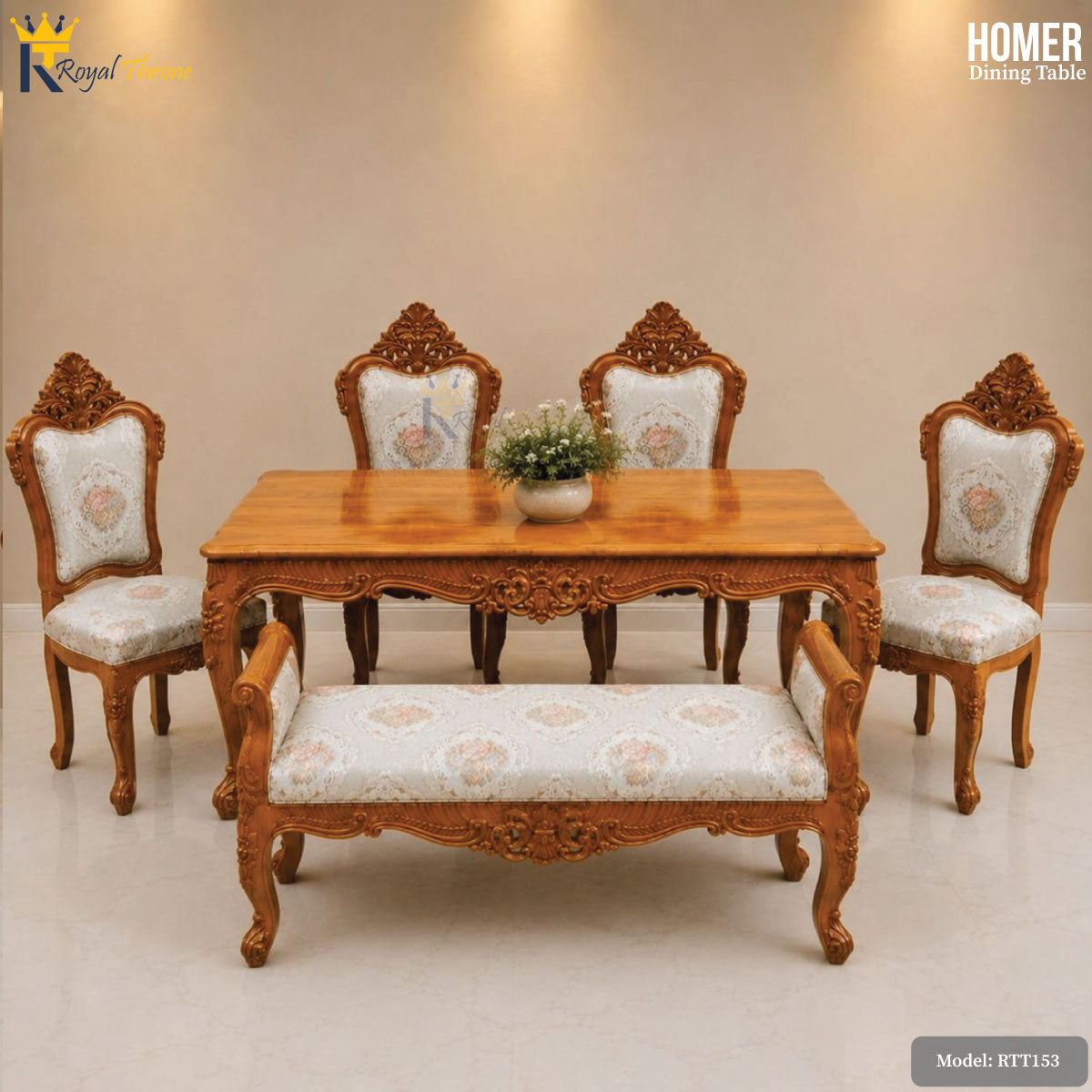 Homer- Dining Table | RTT153 Secondary image