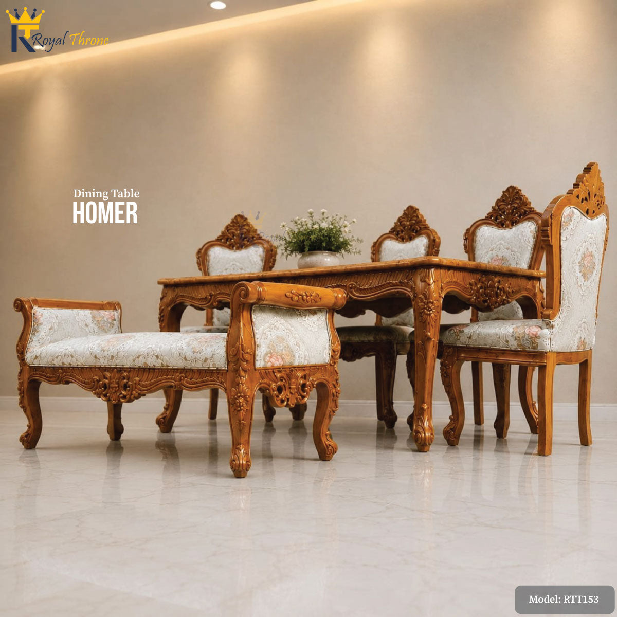 Homer- Dining Table | RTT153