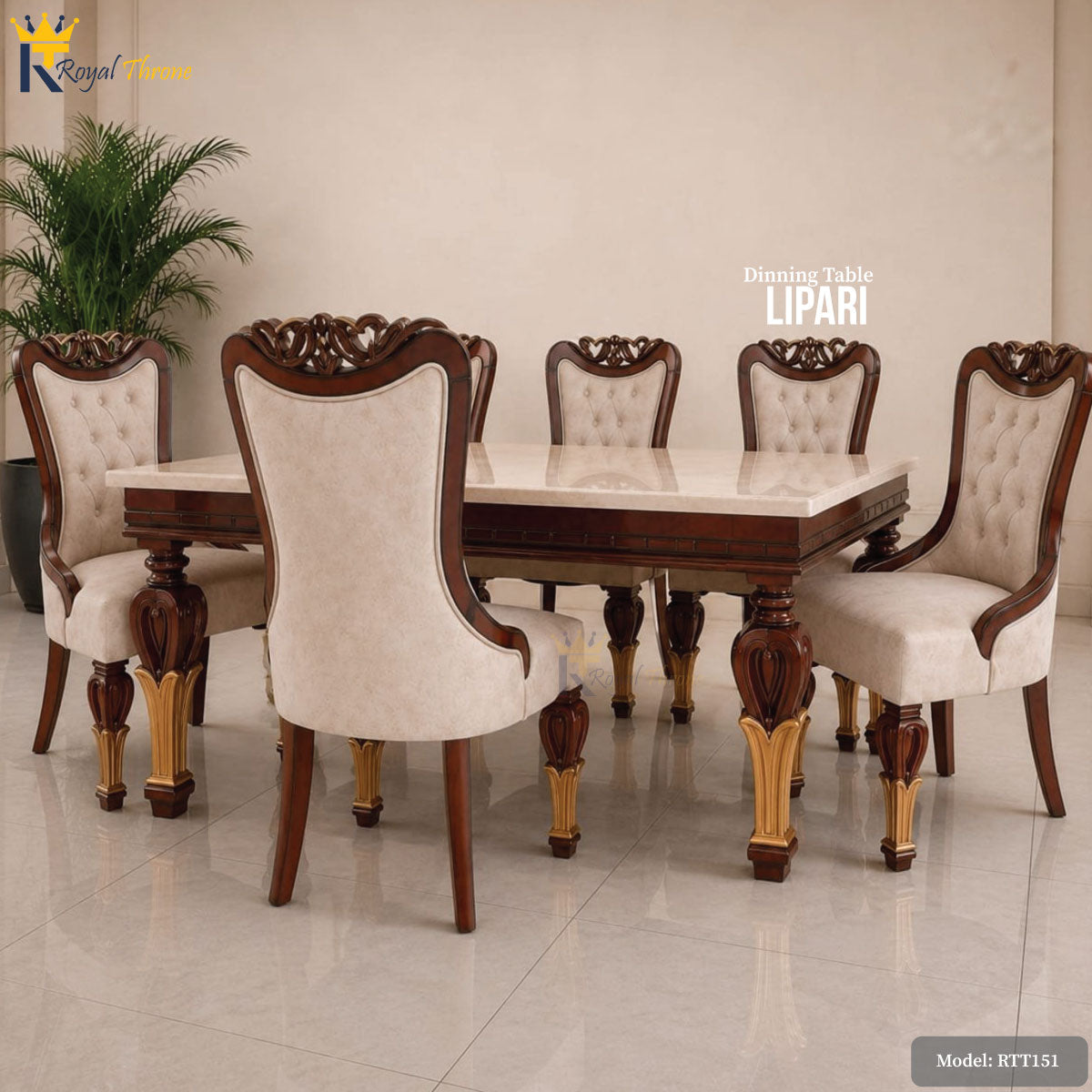 Lipari- Dinning Table | RTT151 Main image