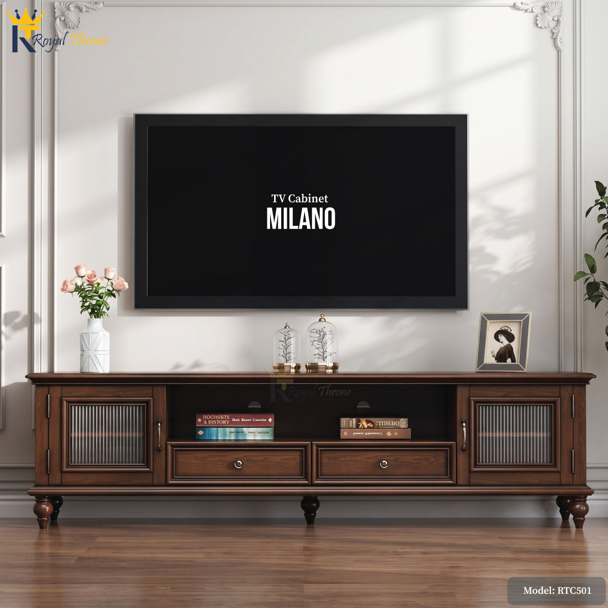 Milano- Wooden TV Cabinet | RTC501