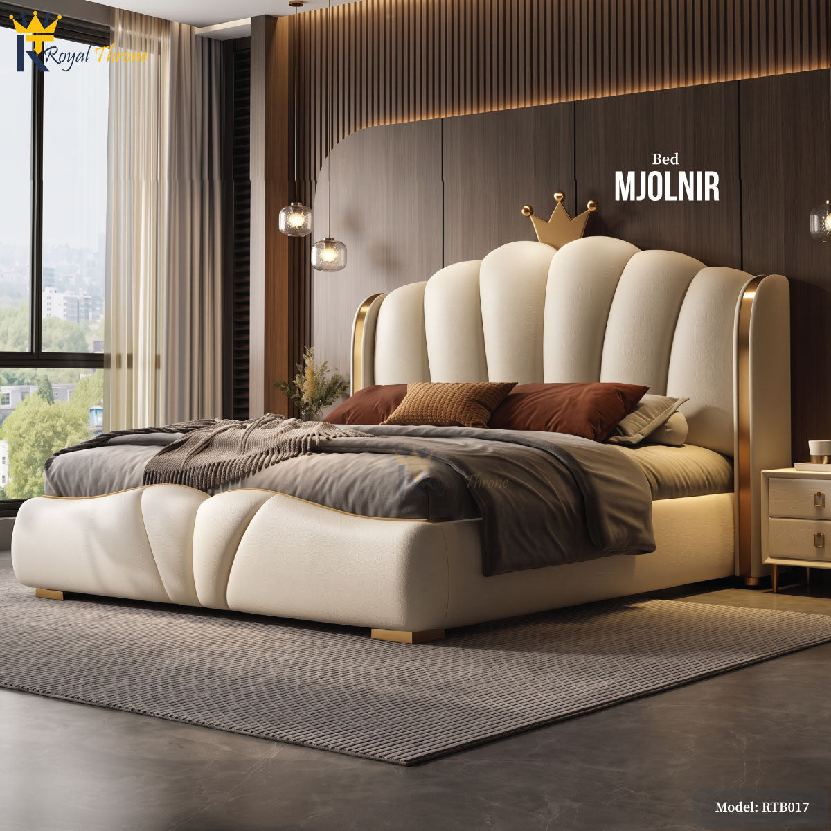 Mjolnir- Wooden Bed | RTB017 Secondary image
