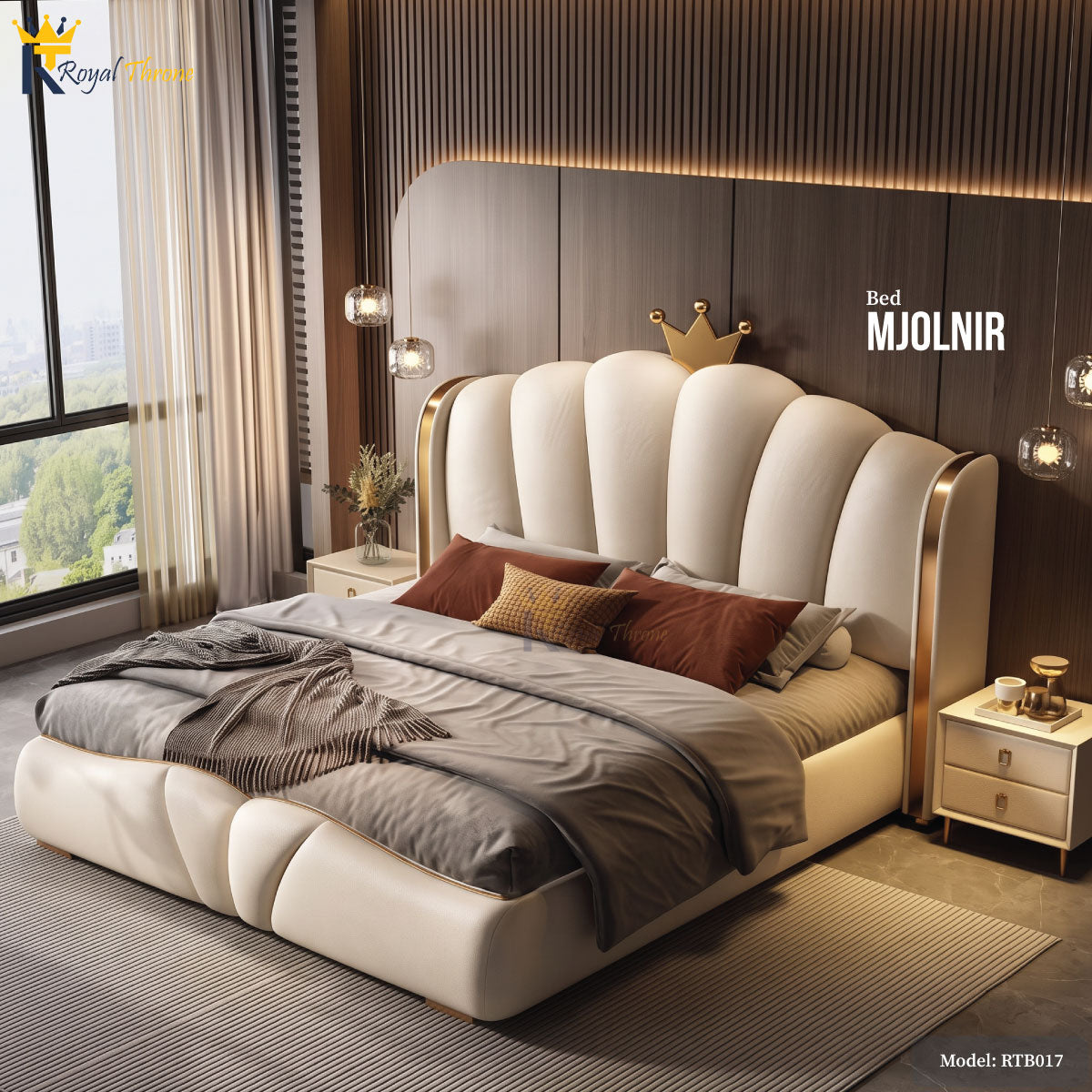 Mjolnir- Wooden Bed | RTB017