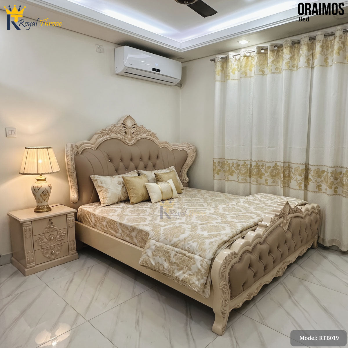 Oraimos- Wooden Bed | RTB019