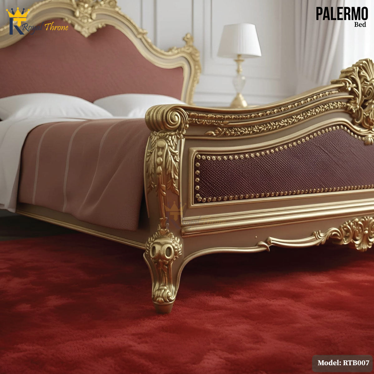 Palermo- Wooden Bed | RTB007
