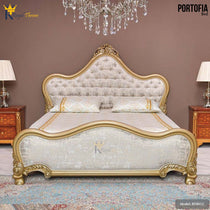 Portofia- Wooden Bed | RTB012