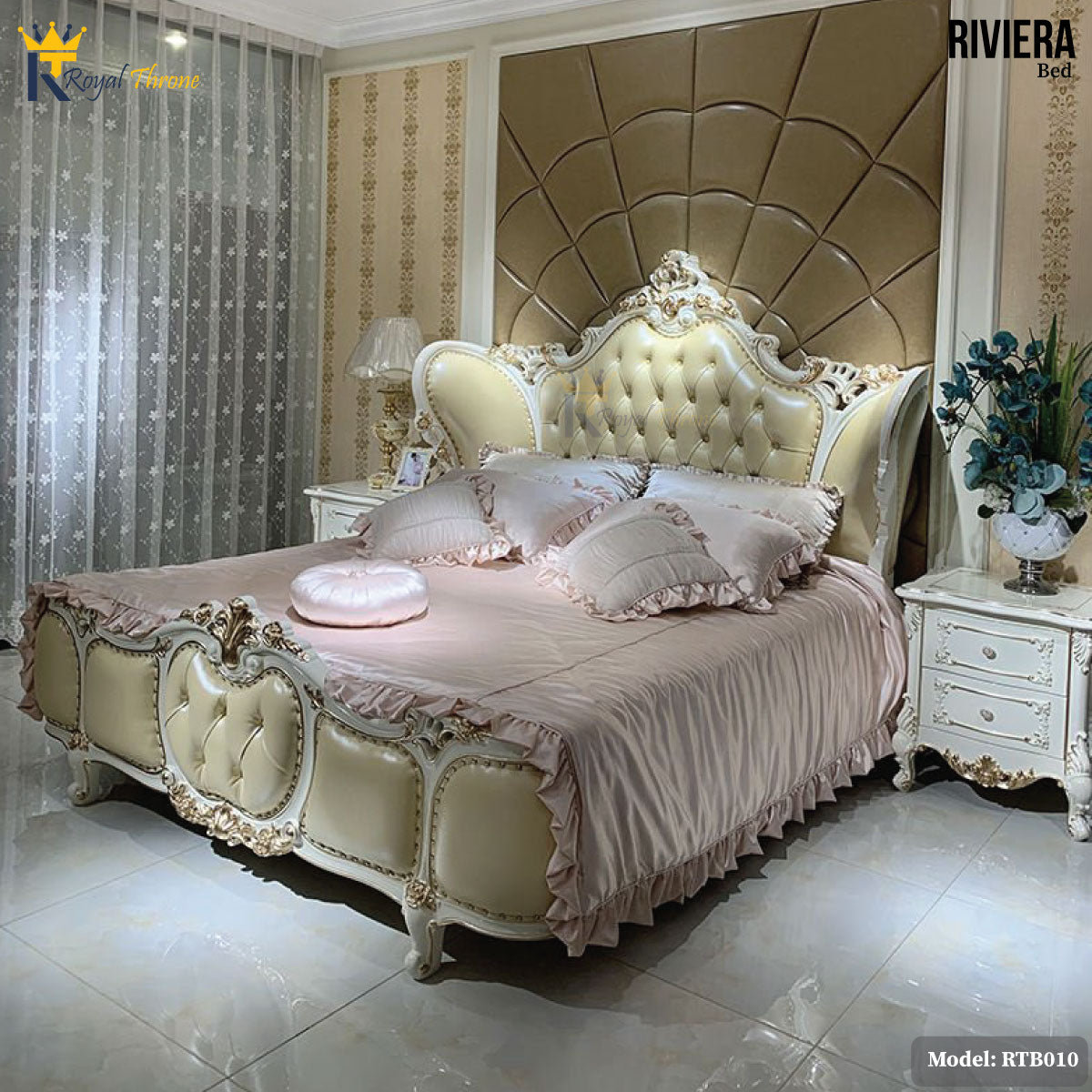 Riviera- Wooden Bed | RTB010