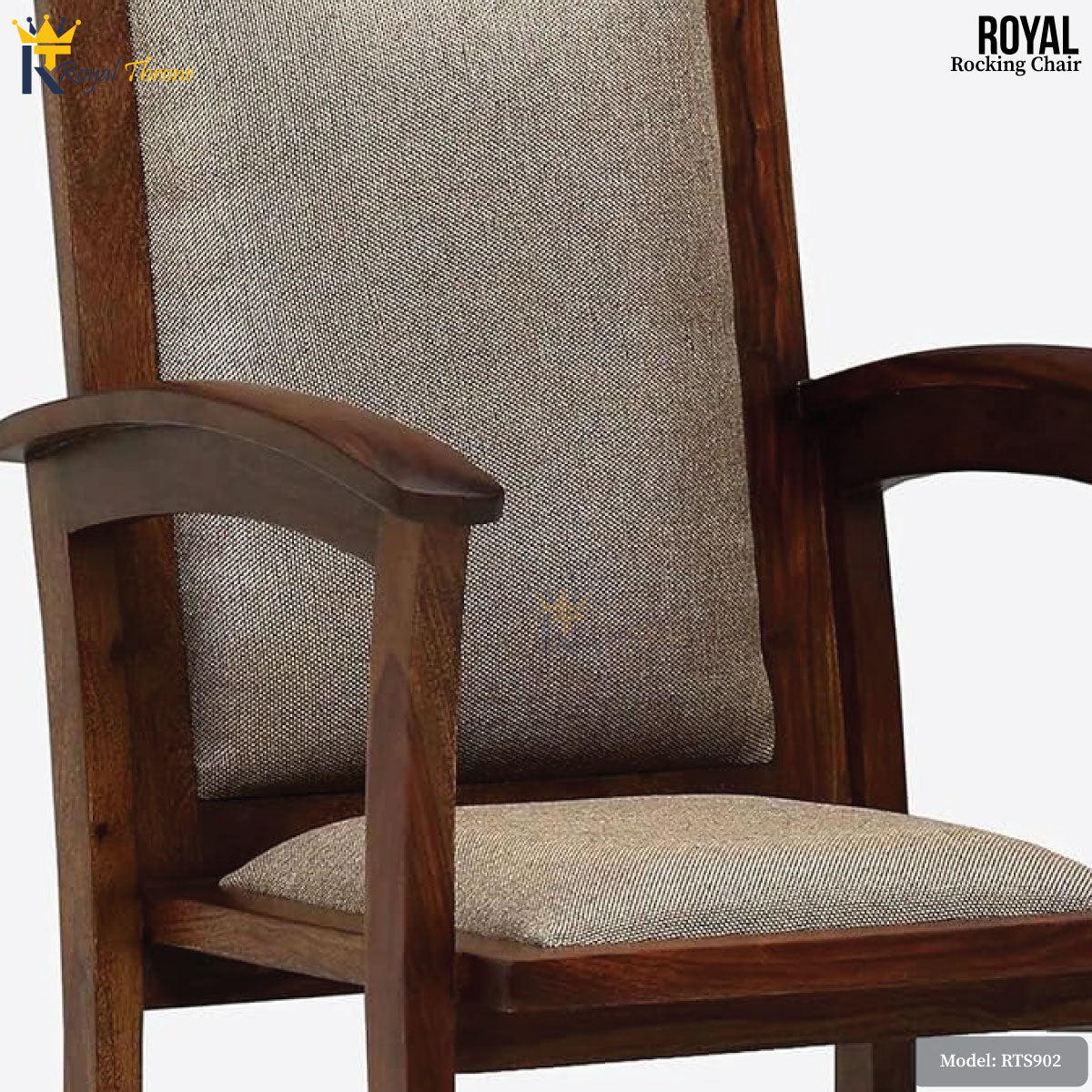 Royal- Wooden Rocking Chair | RTS902
