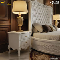 Silence- Wooden Round Bed | RTB014