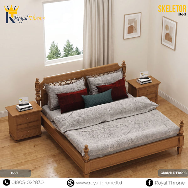 Skeletor- Wooden Bed | RTB003