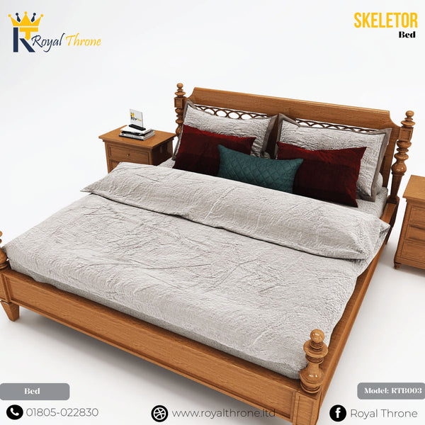 Skeletor- Wooden Bed | RTB003