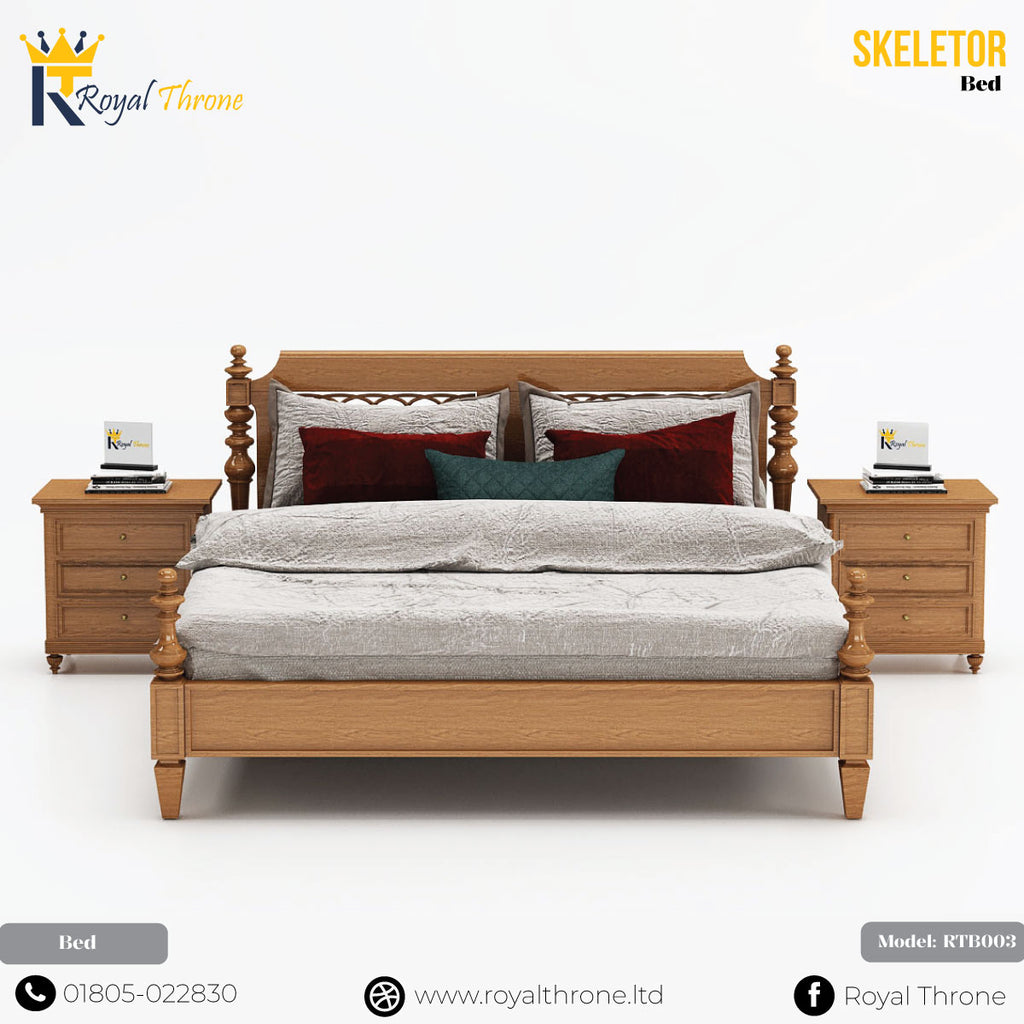 Skeletor- Wooden Bed | RTB003