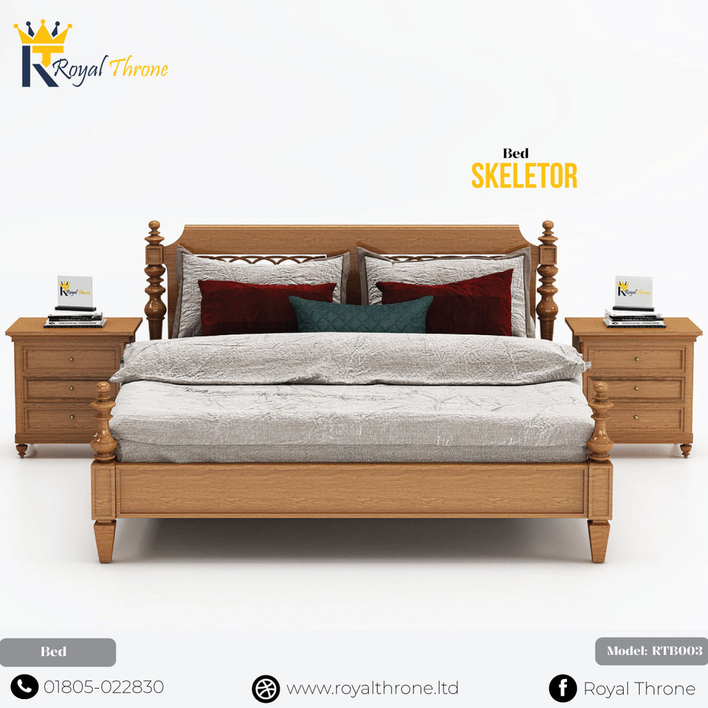 Skeletor- Wooden Bed | RTB003