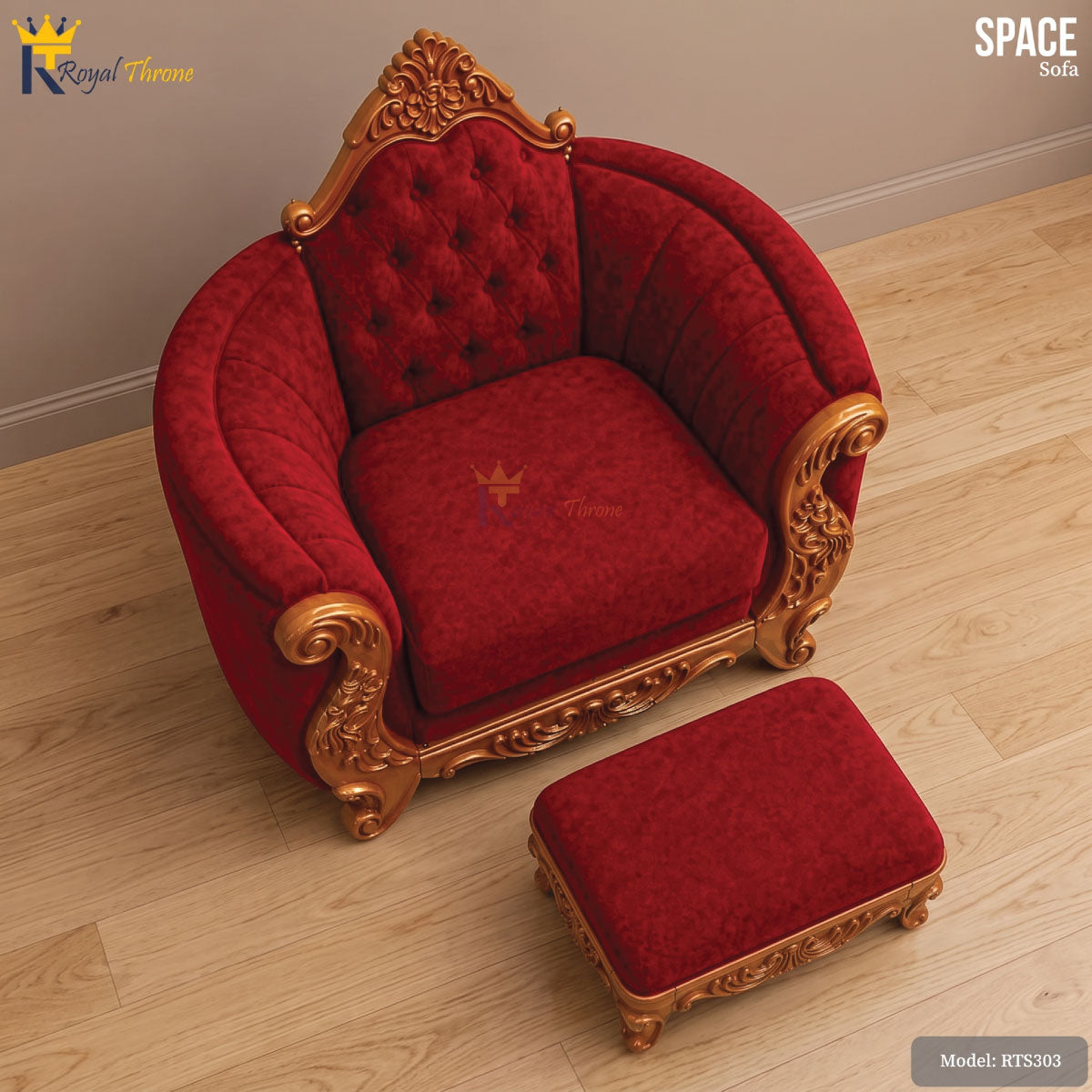 Space- Wooden Sofa | RTS303