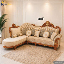 Stone- Wooden Sofa | RTS308