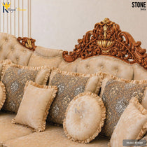 Stone- Wooden Sofa | RTS308