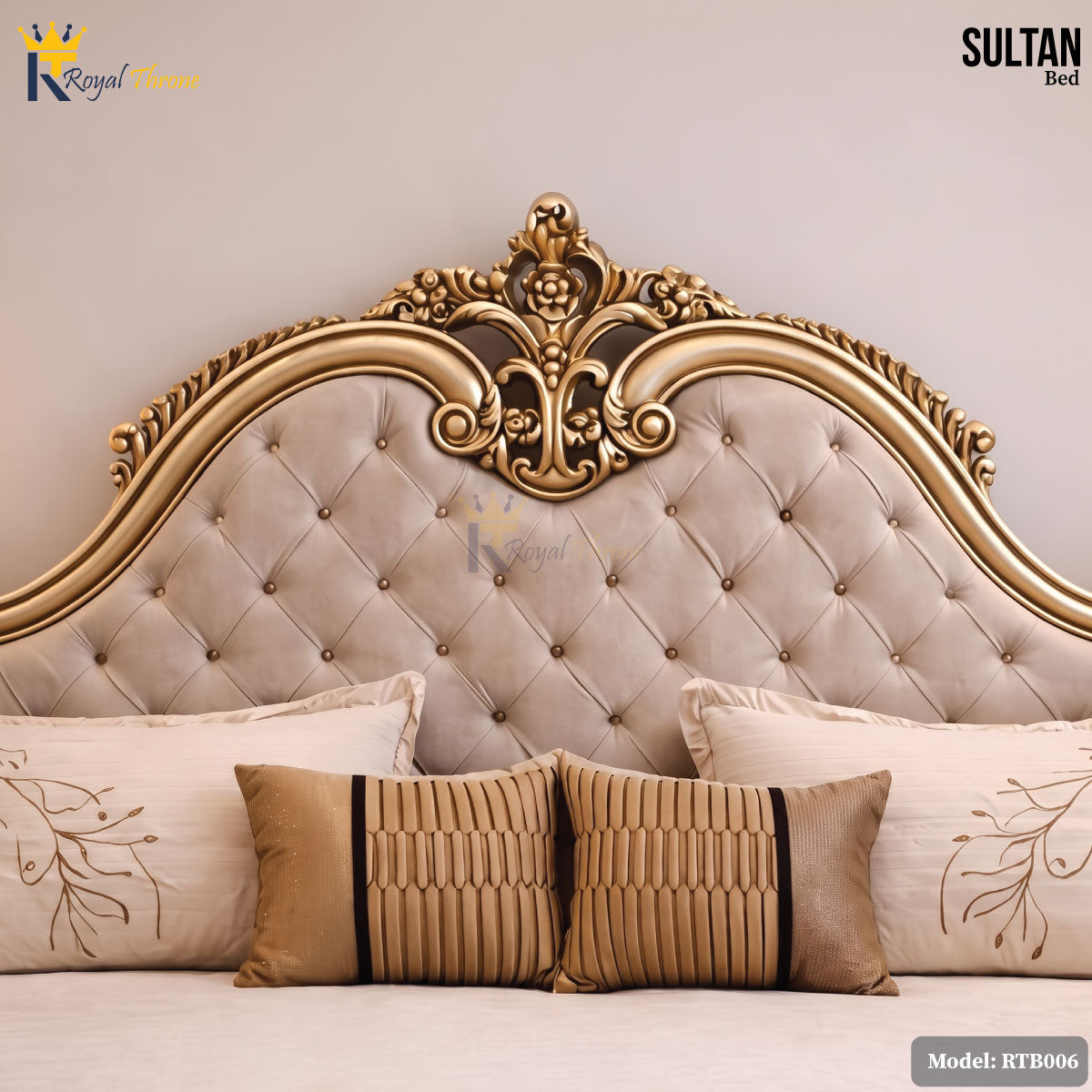 Sultan- Wooden Bed | RTB006