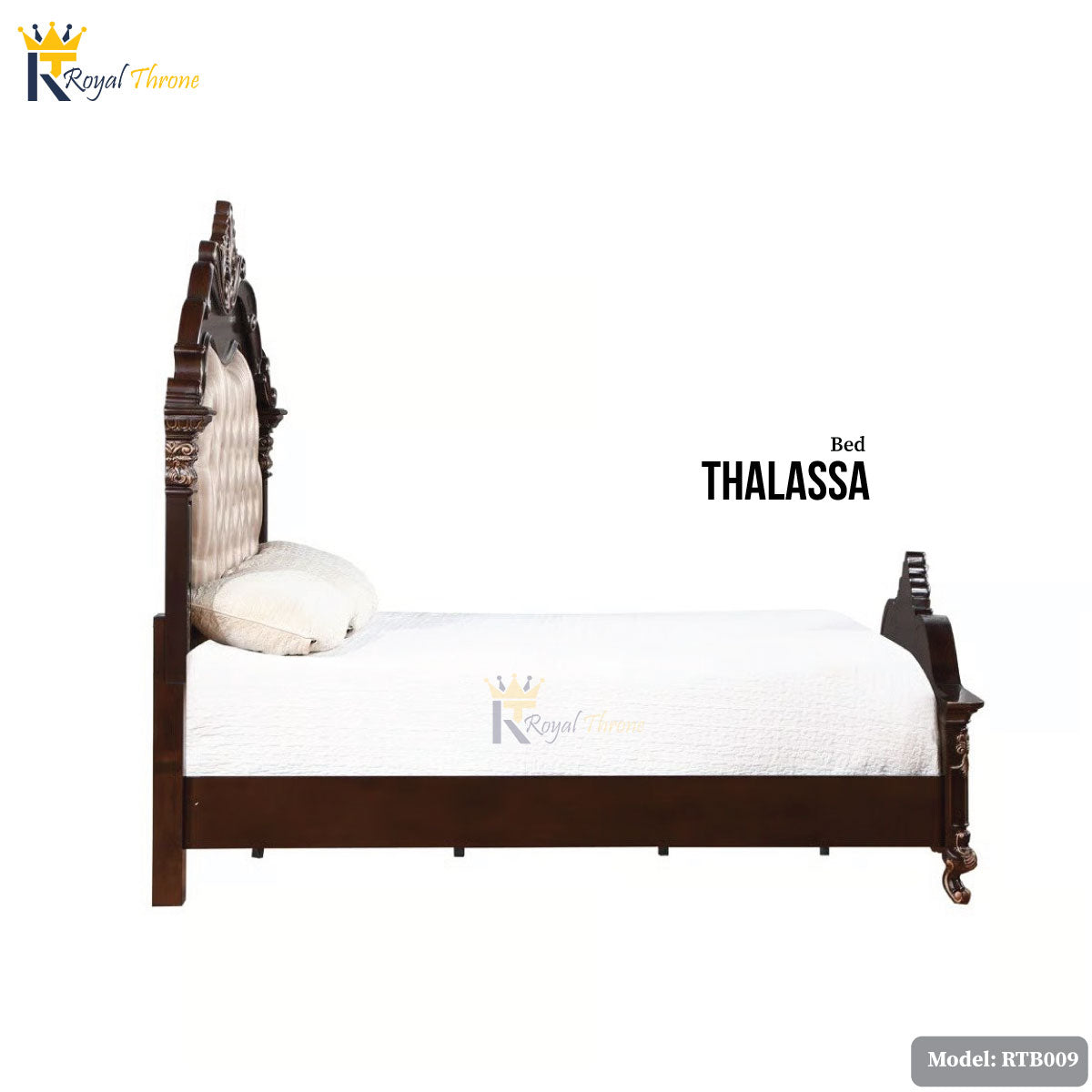Thalassa- Wooden Bed | RTB009