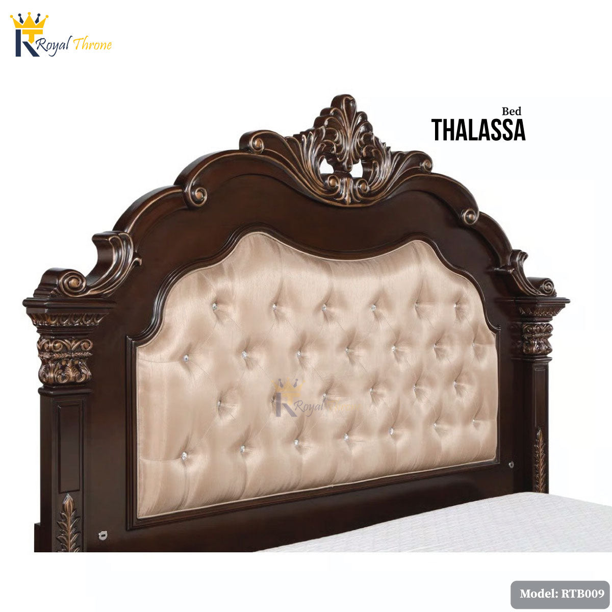 Thalassa- Wooden Bed | RTB009