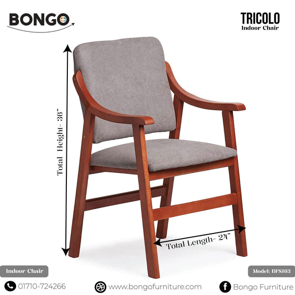 Tricolo - Wooden Indoor Chair | BFS163
