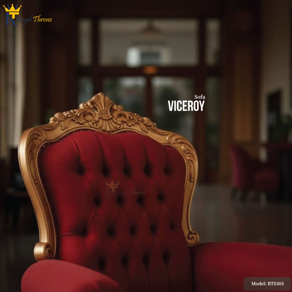 Viceroy- Wooden Sofa | RTS305