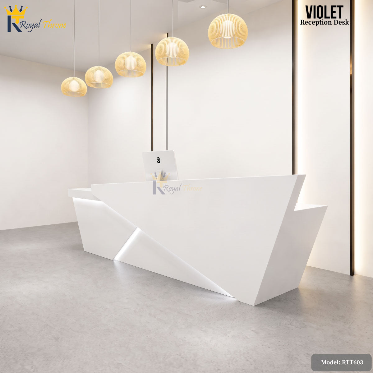 Violet- Reception Desk | RTT603 Secondary image